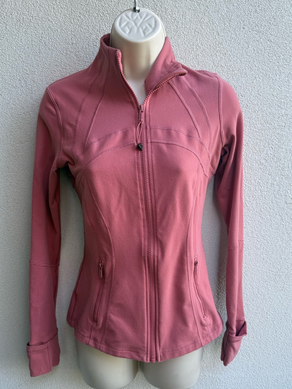 Lululemon Define Jacket Luon Brier Rose Size 6